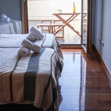 Maiala Etxea-terraza Zona Nueva-wifi Aparcamiento En La Puerta * ベルメオ